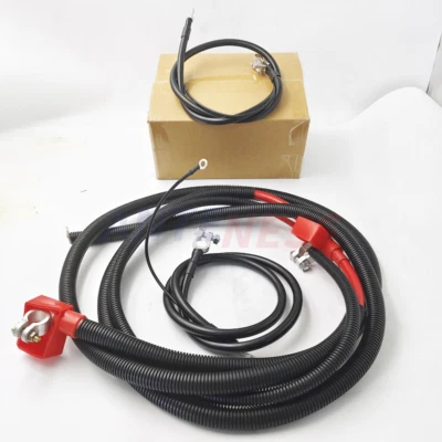 Kit de cable de arranque de batería negativo y positivo Powerstroke para Ford 1994-97 7,3 L Foto 1 de 4
