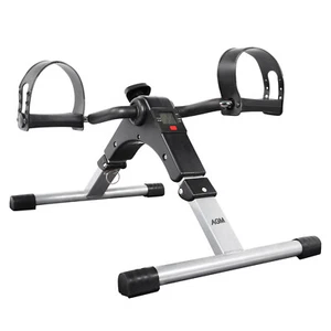 Foldable Pedal Exerciser Mini Arm Leg Exercise Bike with LCD Screen Display - Picture 1 of 14