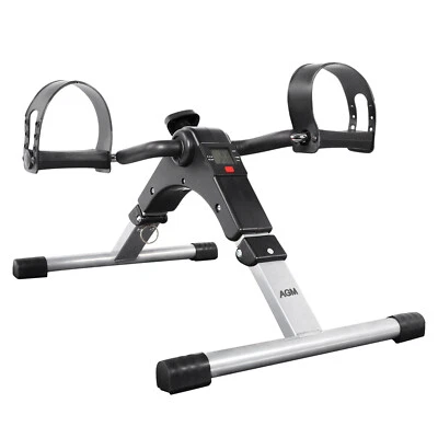 Foldable Pedal Exerciser Mini Arm Leg Exercise Bike with LCD Screen Display - Image 1 of 4
