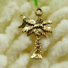 240 Pcs Antique Gold Plated Tree Charms Pendant 21X14MM S157 DIY Jewelry Making