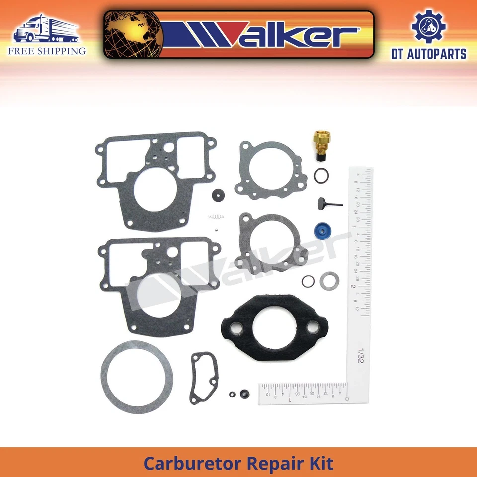 Kit de reparación de carburador Walker 1976 1977 1978 1979 Dodge D200 1975-1980 Foto 1 de 1