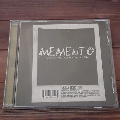 Memento Original Score David Julyan CD David Bowie Radiohead Bjork Moby Thrive - Image 1 of 4