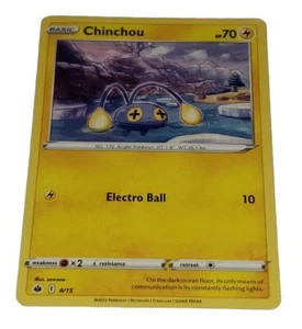 Juego de cartas coleccionables Chinchou 8/15 Pokémon JCC común - Imagen 1 de 10
