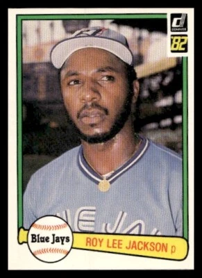 1982 Donruss #541 Roy Lee Jackson Toronto Blue Jays Baseball card - Image 1 of 2