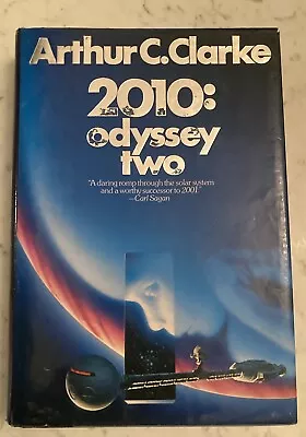 2010 : Odyssey Two by Arthur C. Clarke 1982 HC Dust Jacket 1st Edition 1st Print - Image 1 of 4
