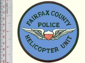 1 Unidad de Helicópteros del Departamento de Policía del Condado de Fairfax de Aviación de Policía Virginia PD P - Imagen 1 de 1