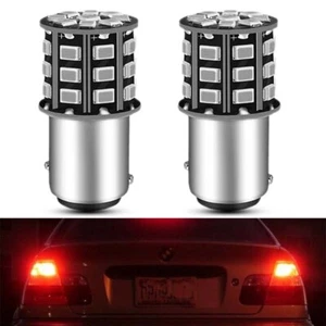 Red Stop/Brake Light LED Bulbs 2pk - Fits Listed Land Rover Vehicles - 7528 - Picture 1 of 5