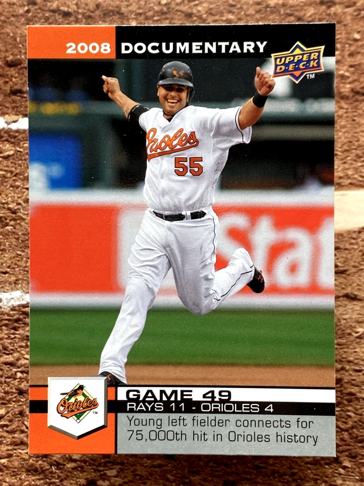 2008 Upper Deck Documentary Ramon Hernandez #1239 - Image 1 of 2