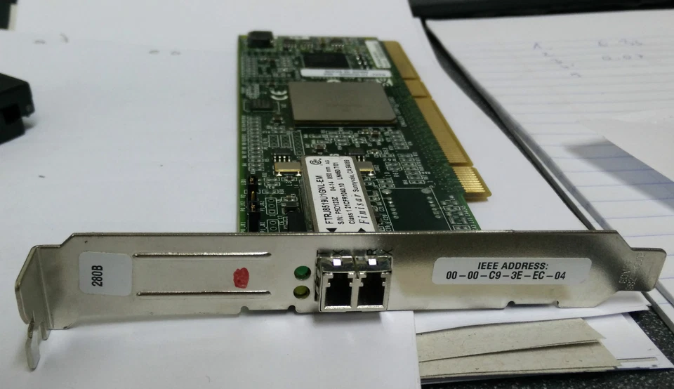 IBM 80P4544 80P4543 208B 2Gb 1-Port PCI-X HOT-Bus FC Adapter - Bild 1 von 1