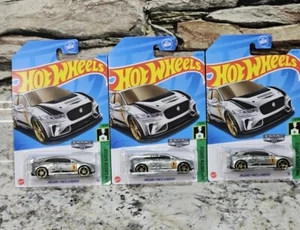 2023 Hot Wheels Jaguar I-Pace eTrophy ZAMAC Walmart Exclusive Lot Of 3 - Bild 1 von 4