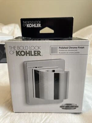 K-98347-CP Awaken Adjustable Wall Bracket, Polished Chrome, 2.25 x 2.00 x 3.4 - Изображение 1 из 4