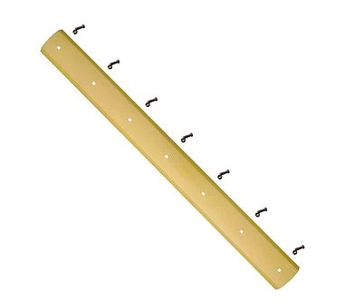 Caixa raspadora E10021, lâmina de arado com parafusos, serve para alguns Gannon, 7 parafusos, 1/2"x6"x83,63" - Imagem 1 de 3