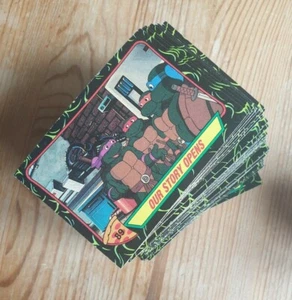 TMNT: Teenage Mutant Ninja Turtles Trading Cards - Topps Series 2 - 1989  - Bild 1 von 73