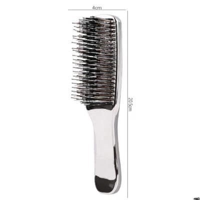 Masajeador de cabeza japonés premium cuero cabelludo cepillo masajeador de cabello champú cepillo plástico húmedo Foto 1 de 4