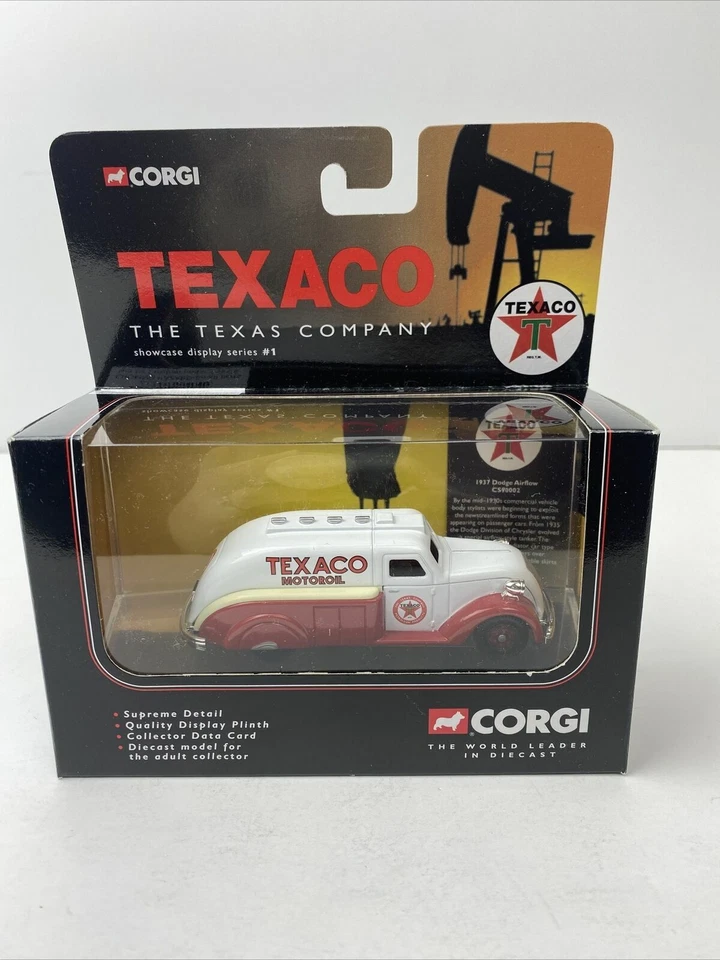 Corgi Texaco Motoroil Showcase Series No1 Diecast 1937 Dodge Airflow CS90002 Nr