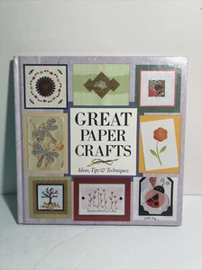 Great Paper Crafts ~ Ideas Tips & Techniques ~ ISBN 0-88363-876-2 ~ Hardcover - Picture 1 of 12
