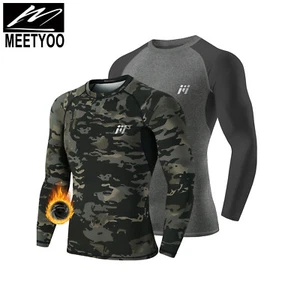 2 Pack Funktionswäsche Thermounterwäsche Skiunterwäsche Langarmshirt Thermo Ski - Bild 1 von 38