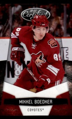 2010-11 Panini Certified Platinum Red #114 Mikkel Boedker Coyotes 900/999 - Image 1 of 2