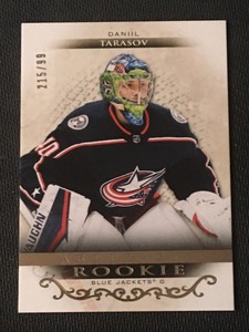2021-22 UD ARTIFACTS DANIIL TARASOV ROOKIE VAR. #215/999 CARD #RED224 (FOIL ERR)