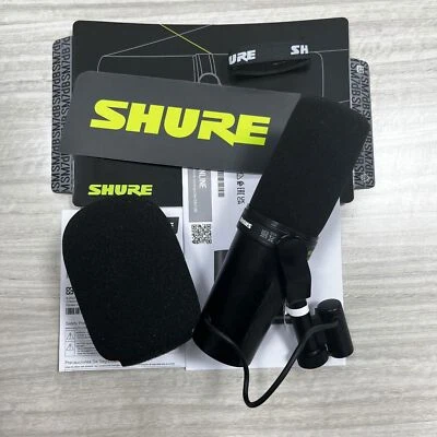 New Shure SM7dB Dynamic Microphone Built In Preamp Streaming Podcast Recording - Image 1 of 4