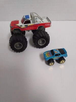 1985 Match Box Lmtd 3" Die Cast Monster Truck Fly N Hi/ 1987 Road Champ 1" - Image 1 of 4