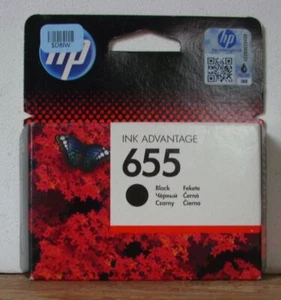 HP 655 Tinte CZ109AE  black für Deskjet Ink Advantage 3525  5525  6526 OVP 2020 - Bild 1 von 1
