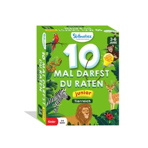 Skillmatics - 10 Mal Darfst Du Raten Junior - TIERREICH - Kartenspiel - Bild 1 von 5