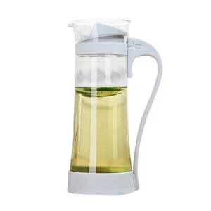 Cold Water Pitcher Glass Tea Kettle Storing Serving Beverage Mixing - Picture 1 of 12