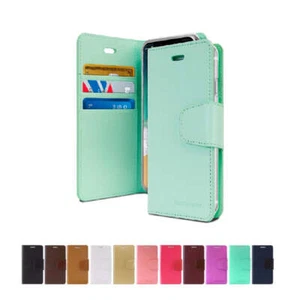 Mercury Goospery Sonata Diary Wallet Case With Card Slots for iPhone 13 - Bild 1 von 19