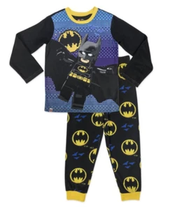 Lego Batman 2 piece boys pajama set, size 4/5 6/7 8 10/12 NIP Flame Resistant - Picture 1 of 1
