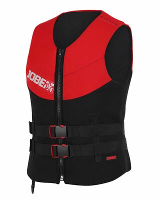 Jobe Neopren Vest Men Red Schwimm Weste Wakeboard Wasserski SUP Jetski j21