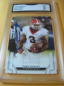 TODD GURLEY RAMS 2015 LEAF DRAFT RADIOCONTROL # 55 GRADO 9 L@@@K - Imagen 1 de 1