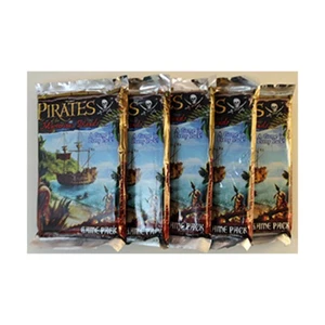 WizKids Pirates CSG Pirates of the Mysterious Islands (5 Pack Lot) New - Picture 1 of 1