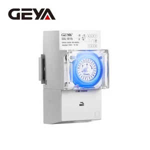 GEYA Programmable Mechanical Timer Relay Switch 16A 24 Hours Analog 100-240V  - Picture 1 of 13