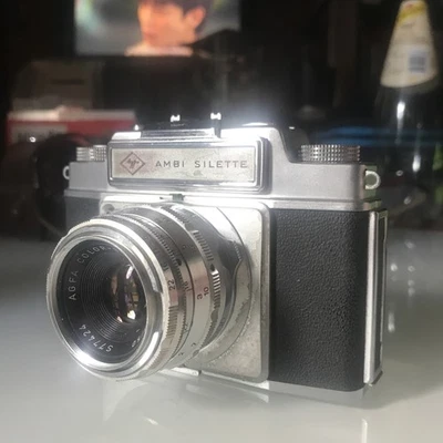 Câmera de Filme 35mm Vintage Agfa Ambi Silette  - Imagem 1 de 4