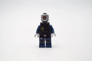LEGO Movie Robo SWAT Super Secret Police Robot Minifigure Dark Blue Vest - Picture 1 of 6