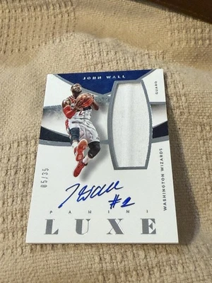 约翰·沃尔 2014 奢华球衣亲笔签名 #5/35 — 第 1/2 张图片