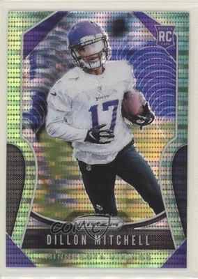 2019 Panini Prizm Rookies Neon Green Pulsar Dillon Mitchell #358 Rookie RC - Image 1 of 2