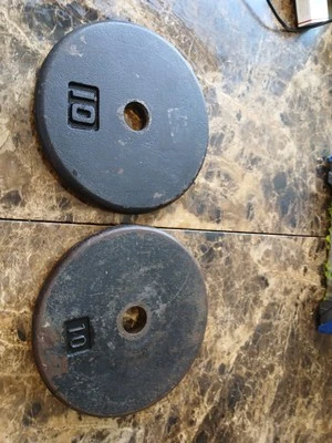 Platos de peso de tamaño estándar de 2-10 libras estilo panqueque tapa Foto 1 de 4