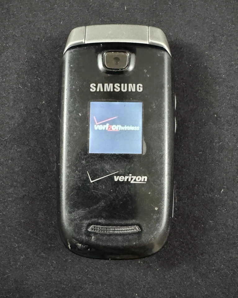 Samsung SCH-U430 Black/Silver Verizon Flip Cell Phone - Image 1 of 4