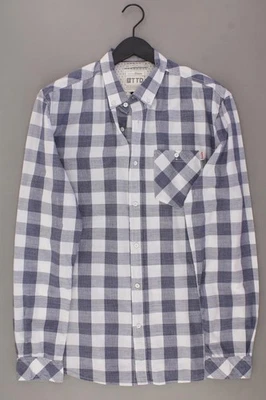 ⭐ Tom Tailor (Denim) camicetta per uomo taglia 54, XL a quadri blu di cotone ⭐ - Immagine 1 di 4