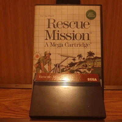 Sega Master System ► Rescue Mission ◄ Modul & OVP | GUT - Bild 1 von 2