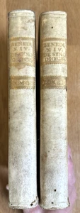 2 Vol. De Synodo Diocesana 1764 Papst Benedikt XIV. Abhandlung über die Diözesansynode - Bild 1 von 22