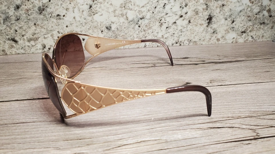 Gafas de sol de lujo Roberto Cavalli oro rosa Alcamena 307S 772 Foto 1 de 4