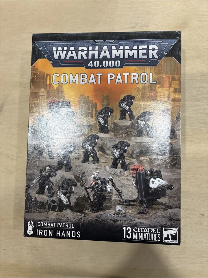 Warhammer 40k: Marines Espaciales Patrulla de Combate Manos de Hierro PREVENTA 24/10/25 Foto 1 de 1