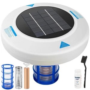 Solar Pool Ionizer – Floating Pool Cleaner for Swimming Pools Up to 45,000 Ga... - Picture 1 of 7