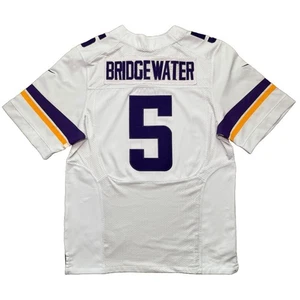 Nike Minnesota Vikings Teddy Bridgewater On Field Trikot Gr. 44 NFL #5 weiß - Bild 1 von 9