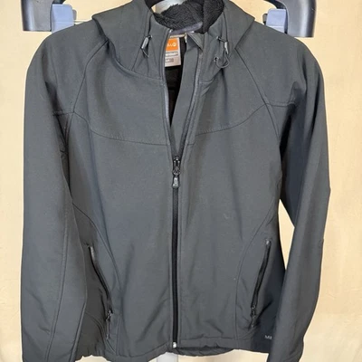 Merrell Aeroblock Full Zip Hooded Black Fleece Jacket - Small - Image 1 of 4