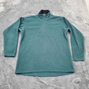 Patagonia Capilene Sweater Men's L Green 100% Polyester Fleece Half-Zip Pullover - Picture 1 of 10