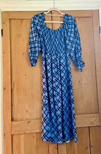 Summer Maxi Dress in blue size 8 - Picture 1 of 2